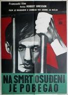 Un condamn&eacute; &agrave; mort s&#039;est &eacute;chapp&eacute; ou Le vent souffle o&ugrave; il veut - Yugoslav Movie Poster (xs thumbnail)