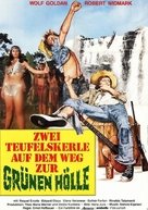 Dschungelm&auml;dchen f&uuml;r zwei Halunken - German Movie Poster (xs thumbnail)