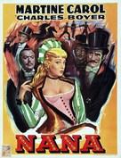 Nana - Belgian Movie Poster (xs thumbnail)