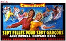 Seven Brides for Seven Brothers - Belgian Movie Poster (xs thumbnail)