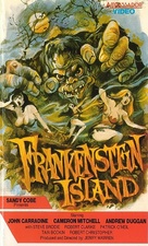 Frankenstein Island - British VHS movie cover (xs thumbnail)