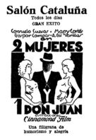 Dos mujeres y un Don Juan - Spanish poster (xs thumbnail)