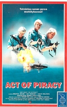 Act of Piracy - Finnish VHS movie cover (xs thumbnail)