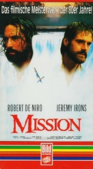 The Mission - German VHS movie cover (xs thumbnail)