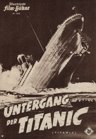 Titanic - German poster (xs thumbnail)
