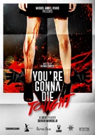 You&#039;re Gonna Die Tonight - Spanish Movie Poster (xs thumbnail)