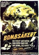 Fail-Safe - Swedish Theatrical movie poster (xs thumbnail)