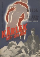 D&oslash;den er et kj&aelig;rtegn - Swedish Movie Poster (xs thumbnail)