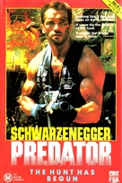 Predator - Australian VHS movie cover (xs thumbnail)