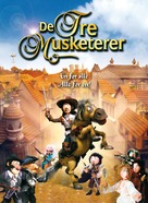 De tre musketerer - Danish Movie Poster (xs thumbnail)