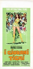 I giovani tigri - Italian Movie Poster (xs thumbnail)