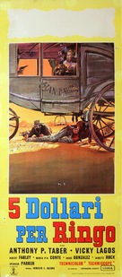 Cinque dollari per Ringo - Italian Movie Poster (xs thumbnail)