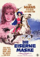 Masque de fer, Le - German Movie Poster (xs thumbnail)