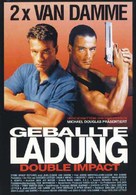 Double Impact - German Movie Poster (xs thumbnail)