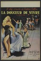 La dolce vita - French Movie Poster (xs thumbnail)