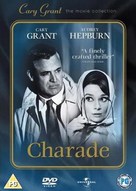 Charade - British DVD movie cover (xs thumbnail)