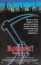 Children of the Corn II: The Final Sacrifice - Finnish VHS movie cover (xs thumbnail)