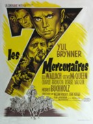 The Magnificent Seven - French Movie Poster (xs thumbnail)