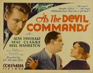 As the Devil Commands - Movie Poster (xs thumbnail)