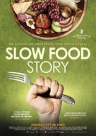 Slow Food Story - German Movie Poster (xs thumbnail)