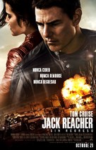 Jack Reacher: Never Go Back - Mexican Movie Poster (xs thumbnail)
