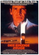 Witness - German Movie Poster (xs thumbnail)