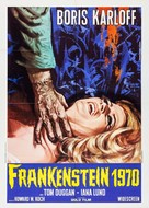 Frankenstein - 1970 - Italian Re-release movie poster (xs thumbnail)