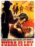 Fuera de la ley - Spanish Movie Poster (xs thumbnail)