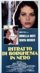Ritratto di borghesia in nero - Italian Movie Poster (xs thumbnail)