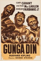Gunga Din - French Movie Poster (xs thumbnail)
