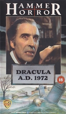Dracula A.D. 1972 - British VHS movie cover (xs thumbnail)