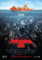Piranha - Hungarian Movie Poster (xs thumbnail)