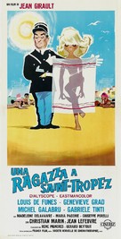 Le gendarme de St. Tropez - Italian Movie Poster (xs thumbnail)