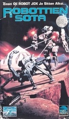 Robot Wars - Finnish VHS movie cover (xs thumbnail)
