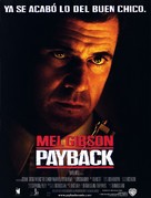 Payback - Spanish Movie Poster (xs thumbnail)