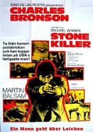The Stone Killer - Swedish Movie Poster (xs thumbnail)