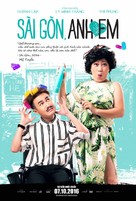Saigon, Anh Y&ecirc;u Em - Vietnamese Movie Poster (xs thumbnail)