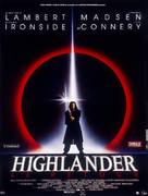Highlander 2 - French Movie Poster (xs thumbnail)