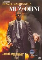 Man on Fire - Czech DVD movie cover (xs thumbnail)