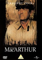 MacArthur - British DVD movie cover (xs thumbnail)