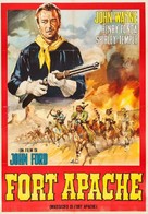 Fort Apache - Italian Movie Poster (xs thumbnail)