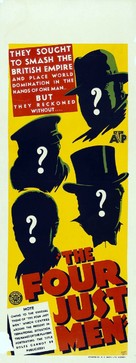 The Four Just Men - Australian Movie Poster (xs thumbnail)