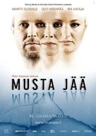 Musta j&auml;&auml; - Finnish Movie Poster (xs thumbnail)