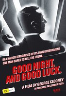 Good Night, and Good Luck. - Australian Movie Poster (xs thumbnail)