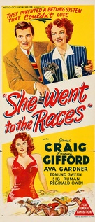 She Went to the Races - Australian Movie Poster (xs thumbnail)