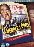 Cheaper by the Dozen - British Movie Cover (xs thumbnail)