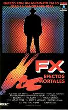 F/X - Spanish VHS movie cover (xs thumbnail)