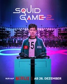 &quot;Squid Game&quot; - Danish Movie Poster (xs thumbnail)