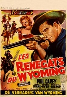 Wyoming Renegades - Belgian Movie Poster (xs thumbnail)