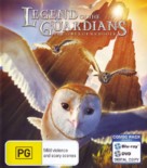 Legend of the Guardians: The Owls of Ga&#039;Hoole - Australian Blu-Ray movie cover (xs thumbnail)